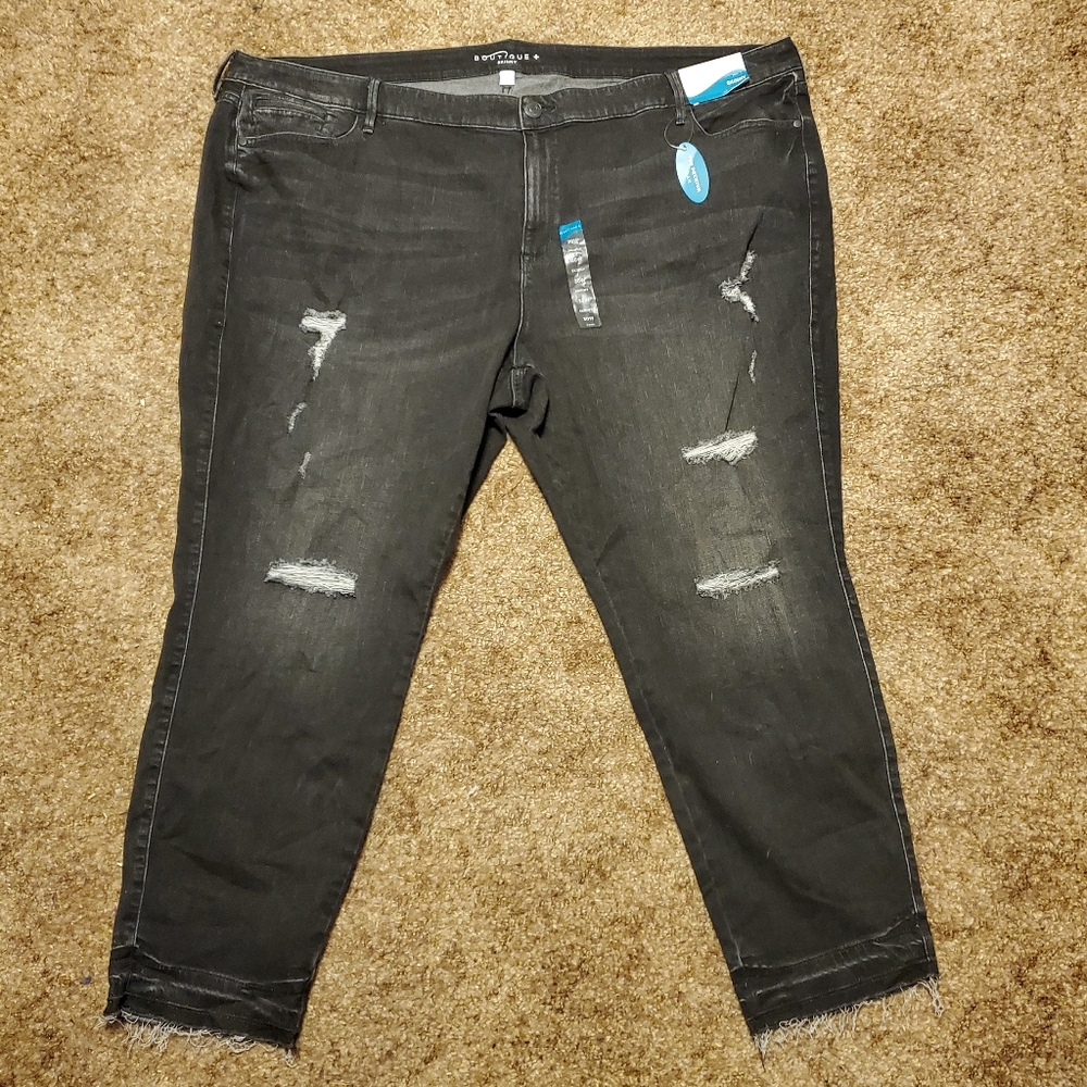 Boutique+ Distressed Premium Skinny Jeans